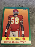 Derrick Thomas Chiefs 1991 Fleer Hitters #400