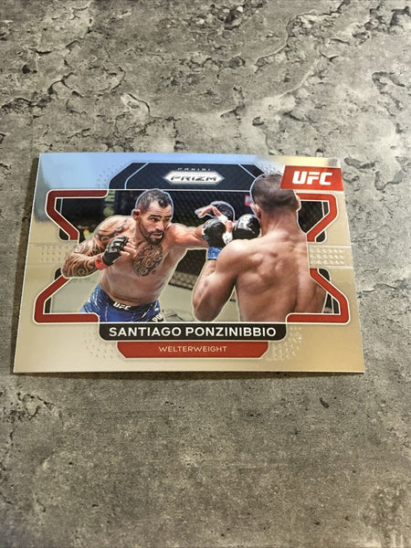 Santiago Ponzinibbio UFC 2022 Panini Prizm #50