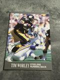 Tim Worley Steelers 1991 Fleer Ultra #118