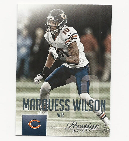 Marquess Wilson Bears 2015 Prestige #82