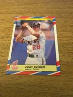 Cory Snyder Indians 1988 Fleer Superstar #37