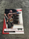 Israel Adesanya  UFC 2021 Panini Chronicles Playoff  Pink #69