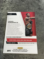 Israel Adesanya  UFC 2021 Panini Chronicles Playoff  Pink #69