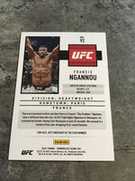 Francis Ngannou  UFC 2021 Panini Chronicles Score Pink #92