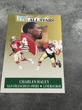 Charles Haley 49ers 1991 Fleer Ultra All Stars #6 of 10