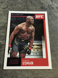 Kamaru Usman  UFC 2021 Panini Chronicles Score  Pink #93