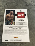 Kamaru Usman  UFC 2021 Panini Chronicles Score  Pink #93