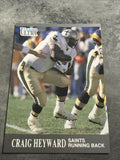 Craig Heyward Saints 1991 Fleer Ultra #207