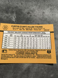 Curt Young A's 1989 Donruss #304