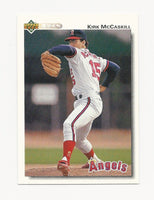 Kirk McCaskill Angels 1992 Upper Deck #128