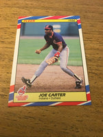 Joe Carter Indians 1988 Fleer Superstars #6