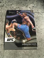 Derek Brunson UFC 2021 Panini Select #249