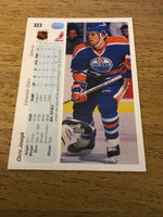 Chris Joseph Oilers 1990-1991 Upper Deck # 323