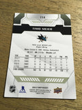 Timo Meier Sharks 2020-2021 Upper Deck MVP #114