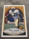 Rickey Jackson Saints 1990 Fleer #190