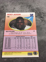 Rickey Jackson Saints 1990 Fleer #190