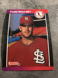 Todd Worrell Cardinals 1989 Donruss #82