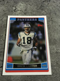 Drew Carter Panthers 2006 Topps #25