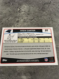 Drew Carter Panthers 2006 Topps #25