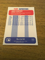 Joe Carter Indians 1988 Fleer Superstars #6