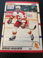 Sergei Makarov Flames 1990-1991 Score All Rookie Team #329