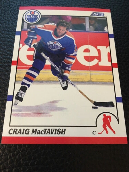 Craig MacTavish Oilers 1990-1991 Score #258