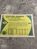 Stanford Jennings Bengals 1989 Topps #38