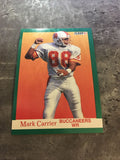 Mark Carrier Buccaneers 1991 Fleer #370