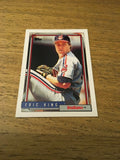 Eric King Indians 1992 Topps #326