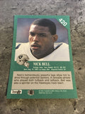 Nick Bell Raiders 1991 Fleer Rookie #420