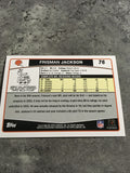 Frisman Jackson Browns 2006 Topps #76