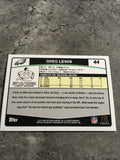 Greg Lewis Eagles 2006 Topps #44