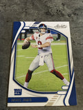 Daniel Jones Giants 2021 Panini Absolute #22