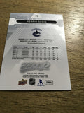 Henrik Sedin Canucks 2018-2019 Upper Deck MVP Silver Script #70