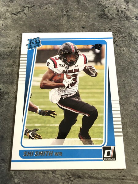 Shi Smith Panthers 2021 Panini Donruss Rated Rookie #315