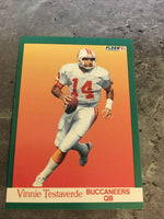 Vinny Testaverde Buccaneers 1991 Fleer #380