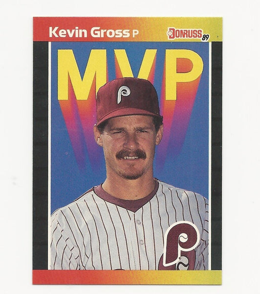 Kevin Gross Phillies 1989 Donruss MVP #BC-12