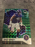 Chazz Surratt Vikings 2021 Panini Mosaic Green Prizm Rookie #368