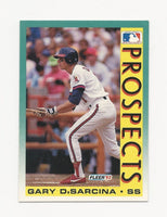 Gary DiSarcina Angels 1992 Fleer Prospects #664