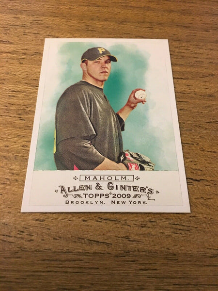 Paul Maholm Pirates 2009 Topps Allen & Ginter's #94