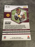 Antonio Gibson Washington Football Team 2021 Panini Mosaic NFC #214
