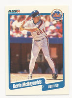 Kevin McReynolds Mets 1990 Fleer #211