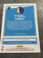 Tyrell Terry Mavericks 2020-2021 Donruss Rookie #216