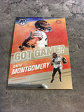 David Montgomery Bears 2021 Panini Mosaic Got Game #GG-13