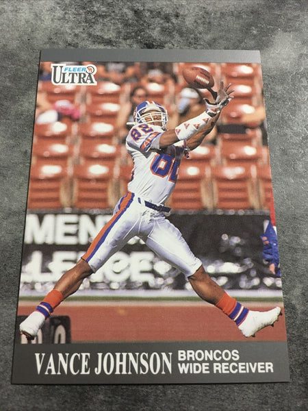 Vance Johnson Broncos 1991 Fleer Ultra #38