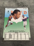 Vance Johnson Broncos 1991 Fleer Ultra #38