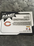 David Montgomery Bears 2021 Panini Mosaic Green Prizm Bang #B-8