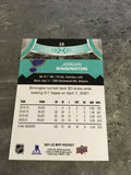 Jordan Binnington Blues 2021-22 Upper Deck MVP #50