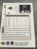 Todd Lyght Rams 2000 Upper Deck MVP #144