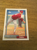 Tommy Greene Phillies 1992 Topps #83